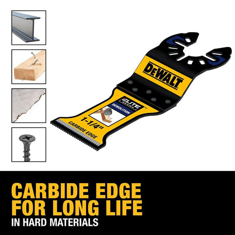 DEWALT ELITE Series DWA4250 Cutting Blade, 1-3/8 in, Carbide
