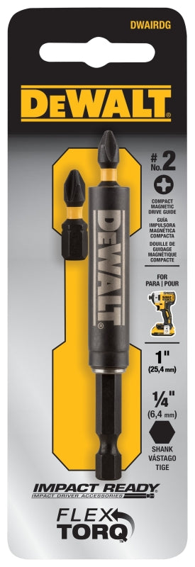 DEWALT DWAIRDG IR Drive Guide, 1/4 in Shank, Hex Shank, Stainless Stee ...