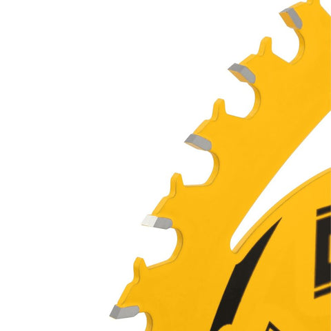 DEWALT DWA171440B10 Circular Saw Blade, 7-1/4 in Dia, 5/8 in Arbor, 40-Teeth, Tungsten Carbide Cutting Edge, Pack of 10
