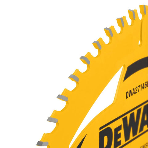 DEWALT DWA171460B10 Circular Saw Blade, 7-1/4 in Dia, 5/8 in Arbor, 60-Teeth, Tungsten Carbide Cutting Edge, Pack of 10