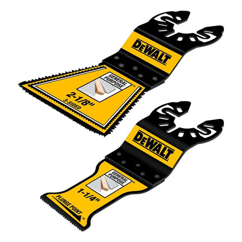 DEWALT DWA422SET Oscillating Blade Set, Bi-Metal