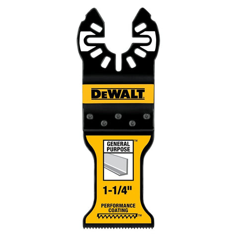 DEWALT DWA4209-3 Oscillating Tool Blade Set, 1-1/4 in, Bi-Metal