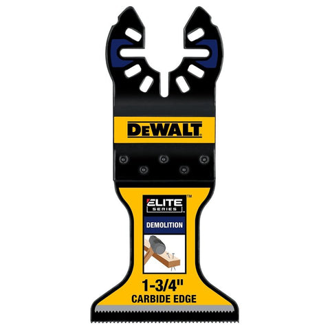 DEWALT ELITE Series DWA4253 Oscillating Demo Blade, 1-3/4 in, Carbide