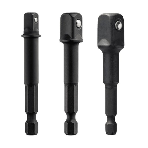 DEWALT ELITE Series DWAFADPTFT3 Socket Adapter Set, 3-Piece, HCS