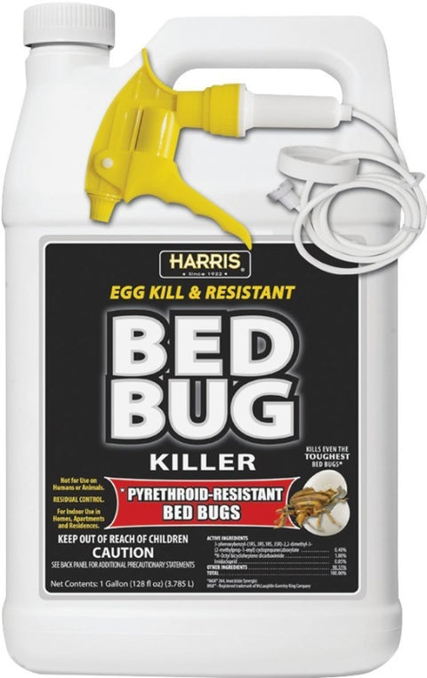 Harris BLKBB-128 Bed Bug Killer, Liquid, Spray Application, 128 oz