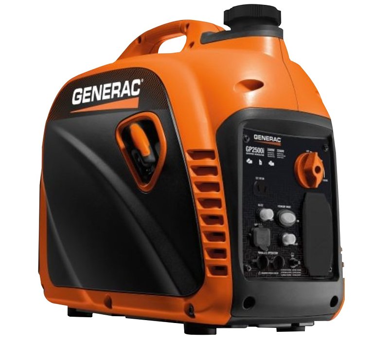 Generac GP Series 8251-0 Portable Generator, 120 V, 2500 W Output, Gas ...