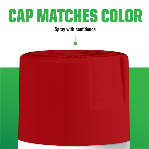 Rust-Oleum 395420 Power and Equipment Paint, Rugged Red, 12 oz