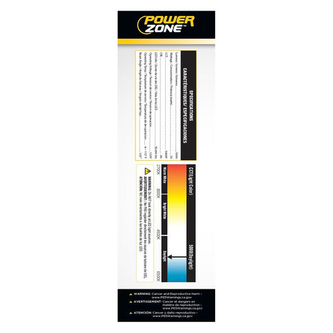 Powerzone CL-WL50 Portable Work Light, 5000 Lumens