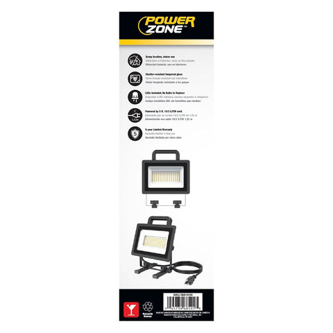 Powerzone CL-WL50 Portable Work Light, 5000 Lumens
