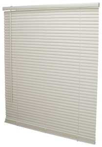 Simple Spaces PVCMB-6AA Blind, 64 in L, 31 in W, Vinyl, Alabaster