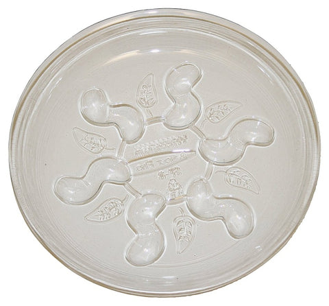 Gardener's Blue Ribbon Saucer Plus SP16 Waterproof Plant Saucer, 16 in Dia, Plastic, Clear, Pack of 12