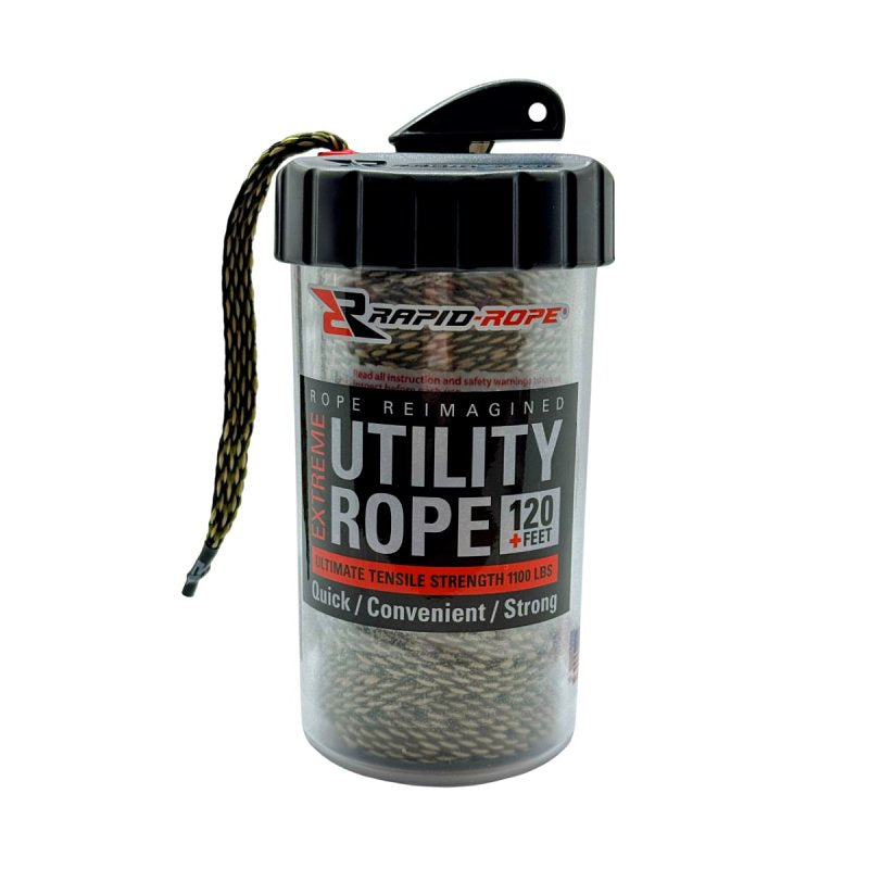 Rapid Rope RRCC6577 Utility Rope, 120 ft L, Camo – Shell Lumber and ...
