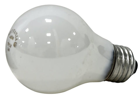 Sylvania 10562 Incandescent Bulb, 25 W, A19 Lamp, E26 Medium Lamp Base, 160 Lumens, 2850 K Color Temp, Soft White Light, Pack of 12