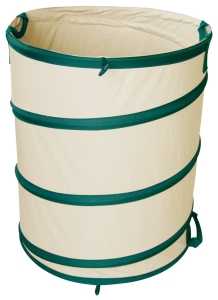 Landscapers Select GB-6001-3L Garden Bag, 27 in L, 2 H x 22 Dia in, 45 gals Capacity, PVC, Beige