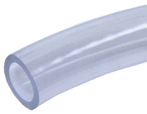 Abbott Rubber T10 Series T10004001 Tubing, 3/16 in OD, 1/8 in ID, Clear, 100 ft L