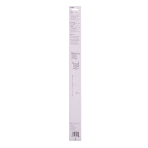 ProSource LR-105-PS Door Brace, 3/8 in W, Steel, Zinc