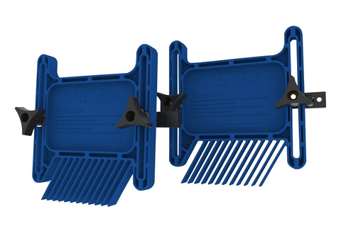 Kreg PRS3020 Featherboard, Plastic, Blue, For: Standard 3/8 in x 3/4 in (9mm x 19mm) miter slot