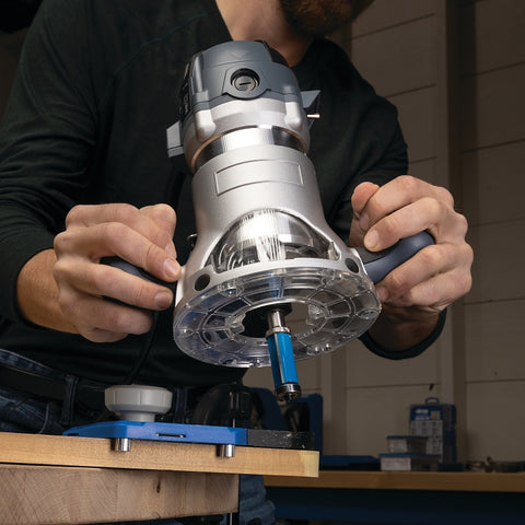 Kreg PRS500 Flush Trim Bit, 1-3/8 in Dia Cutter, 1/2 in Dia Shank, Steel