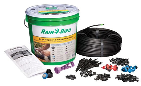 Rain Bird DRIPKITBAG Expansion and Repair Kit, 112-Piece