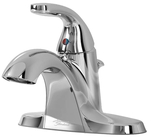 American Standard Cadet Suite 9091110.002 Series Centerset Bath Faucet, Mid Arc Spout, Polished Chrome, 4-1/4 in, Metal