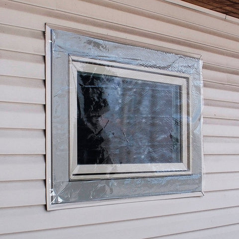 Frost King V4825/8 Sheet, 48 in W, 8 mil Thick, Vinyl, Crystal Clear