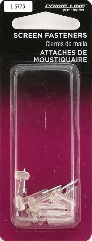 Prime-Line L 5775 Retainer Pin Set, Plastic/Steel