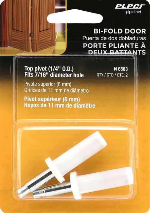 Prime-Line N 6583 Door Pivot, 30 lb, Nylon/Steel