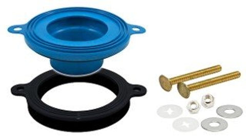 Fluidmaster 7530CP8 Toilet Seal, Rubber, Blue