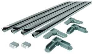 Make-2-Fit PL 7805 Screen Frame Kit, Includes: Frame, Spline, Aluminum, Mill