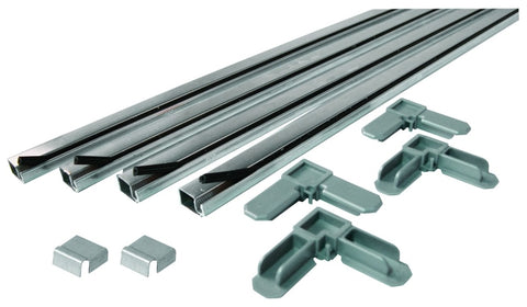 Make-2-Fit PL 7805 Screen Frame Kit, Includes: Frame, Spline, Aluminum, Mill