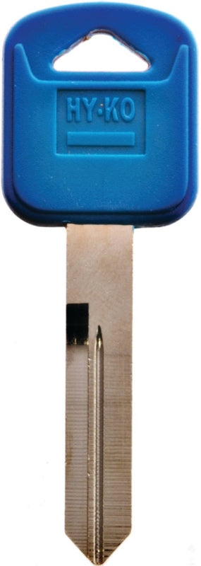 Hy-Ko 13005H75PB Key Blank, Brass/Plastic, Nickel, For: Ford Vehicle Locks, Pack of 5