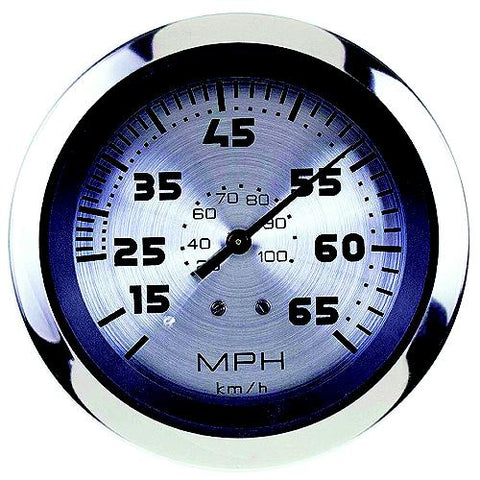 Sierra Sterling Series 3″ Stainless Steel Pitot Type Speedometer Gauge with ″G″ Sender Code