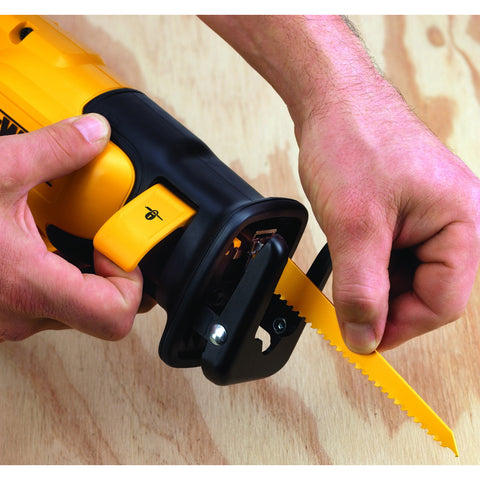 Dewalt DWE357 Compact Corded Reciprocating Saw, 120 V, 10 A, 1-1/8 in Stroke, 0 - 2800 spm