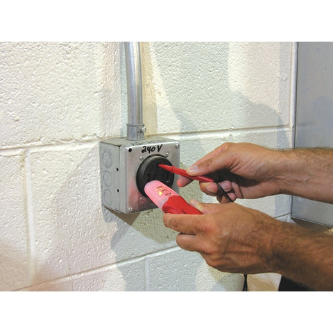 GB 3 Range Voltage Tester 80/300 VAC/VDC Red/Black