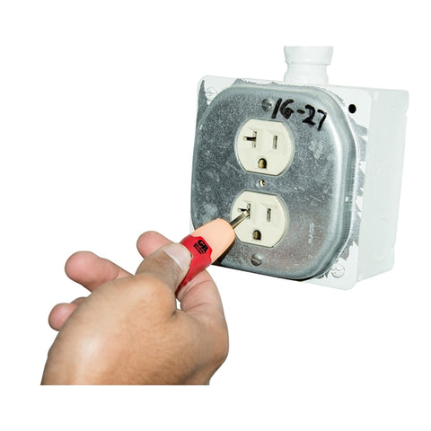 GB Voltage Continuity Screwdriver Tester 12-250 AC/DC Red