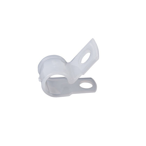 Gardner Bender 1/4 in. Dia. Plastic Cable Clamp 18 pk