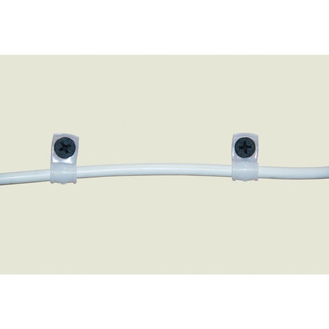 Gardner Bender 1/2 in. Dia. Plastic Cable Clamp 12 pk