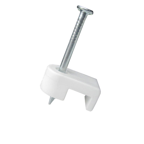 GB 3/16 in. W Zinc-plated Plastic Insulated Plastic Staple 25