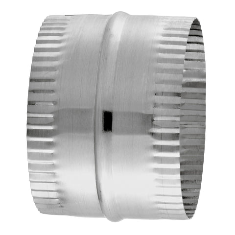 Deflect-O Jordan 4 in. Dia. x 3 in. L Aluminum Duct Connector