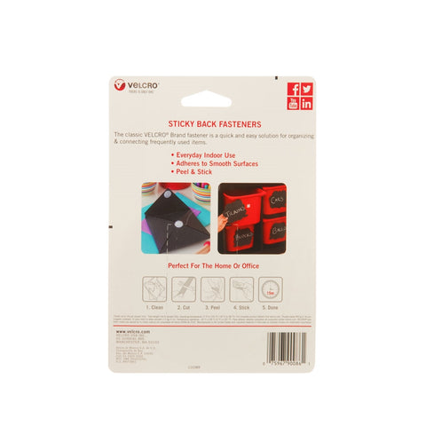 Velcro Hook and Loop Fastener 5 ft. L x 3/4 in. W White