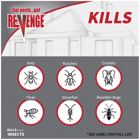 Bonide Revenge Ant Dust Insect Killer For Ants, Fleas, Ticks and More 1 lb.