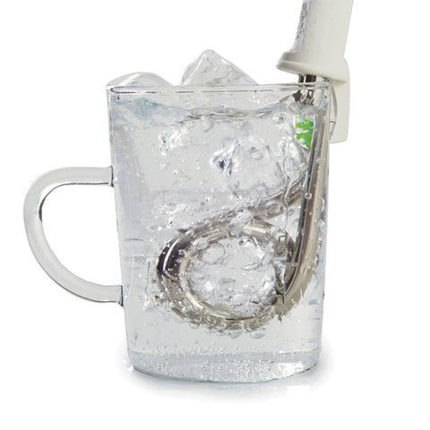 Norpro Instant Immersion Heater White and Chrome 120 volts, 200 watts, 60 Hz