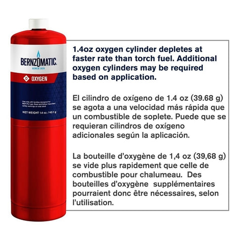 Bernzomatic Oxygen Cylinder