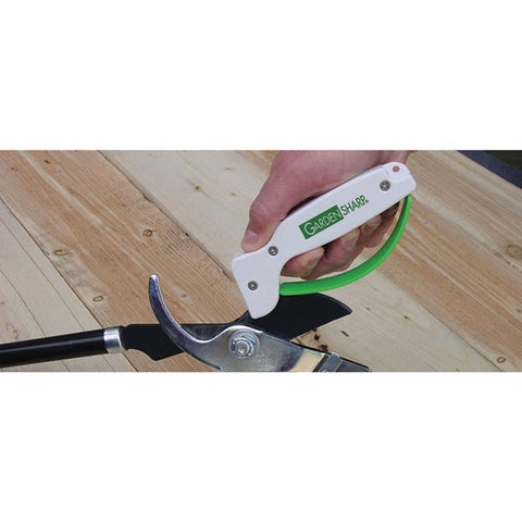 Garden Sharp Tungsten Carbide Garden Tool Sharpener White