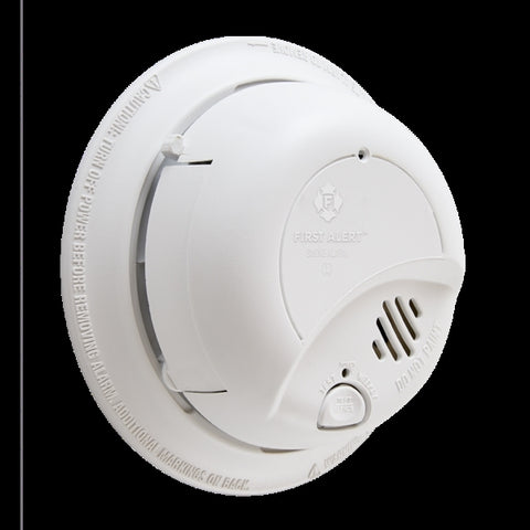 First Alert Hard-Wired with Battery Back-up Ionization Smoke Alarm