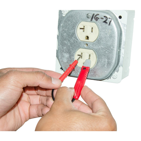 GB Voltage Tester 80/300 VAC/VDC Black/Red