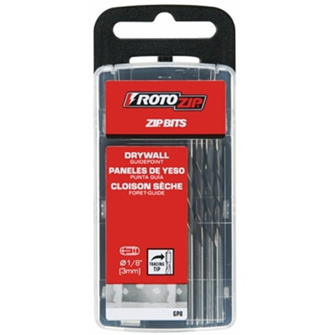8 Point Lumber Bit Rotozip Steel Guide Point Zip Bit 8 pk – Shell Lumber and Hardware