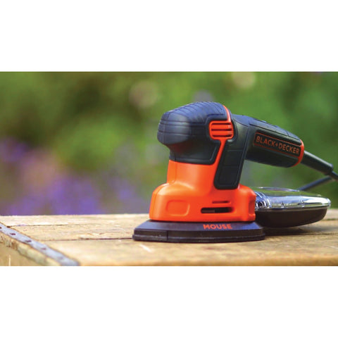 Black+Decker Mouse Corded Mouse Detail Sander 1.2 amps 14000 rpm