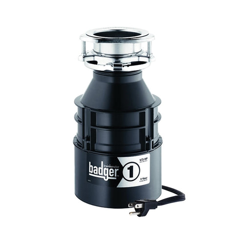 InSinkErator Garbage Disposal 1/3 hp Black