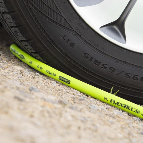 Legacy Flexzilla 25 ft. L X 3/8 in. D Hybrid Polymer Air Hose 300 psi Zilla Green
